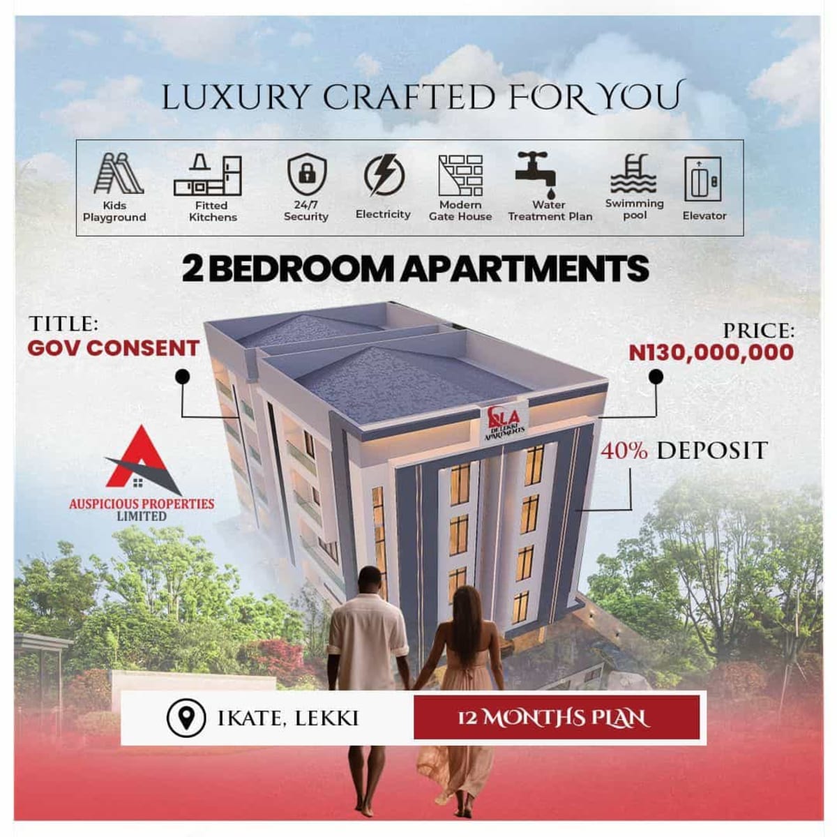 Two bedroom apartment (316ikate)