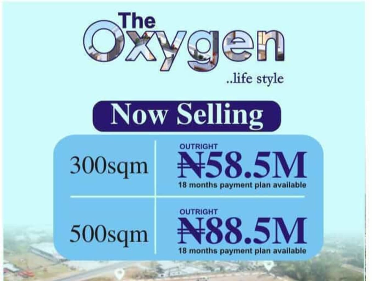 500 sqm land in a secure environment (327ibejulekki)