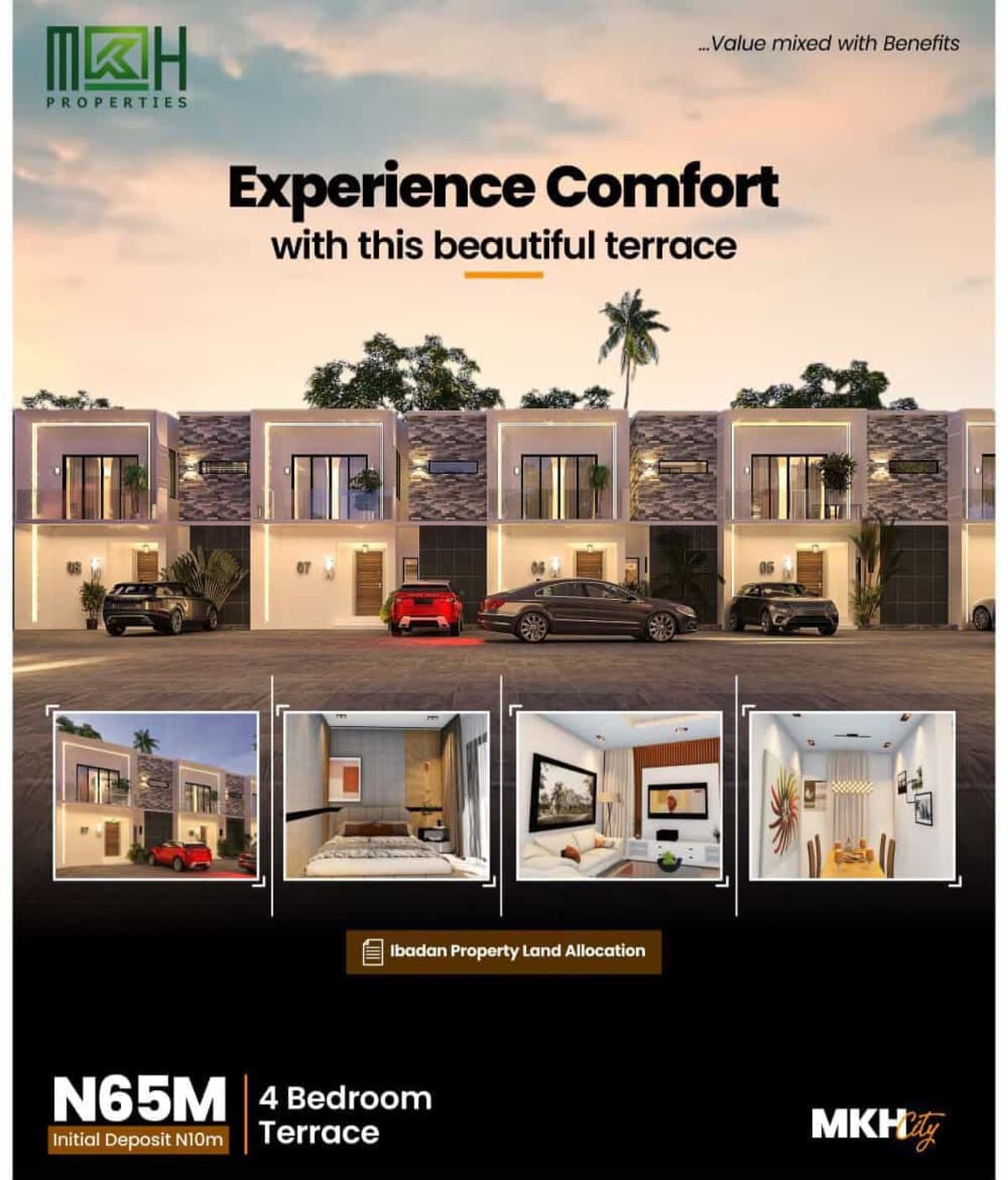 Four bedroom terrace duplex (323ibejulekki)