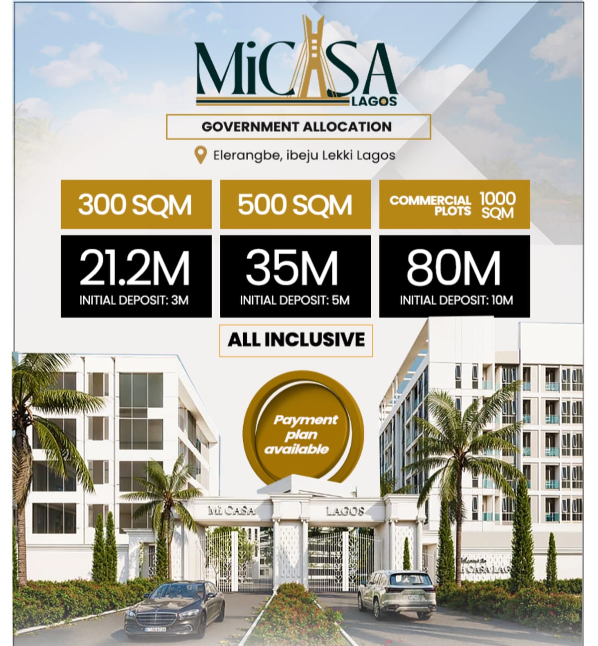500 sqm residential land (311ibejulekki)