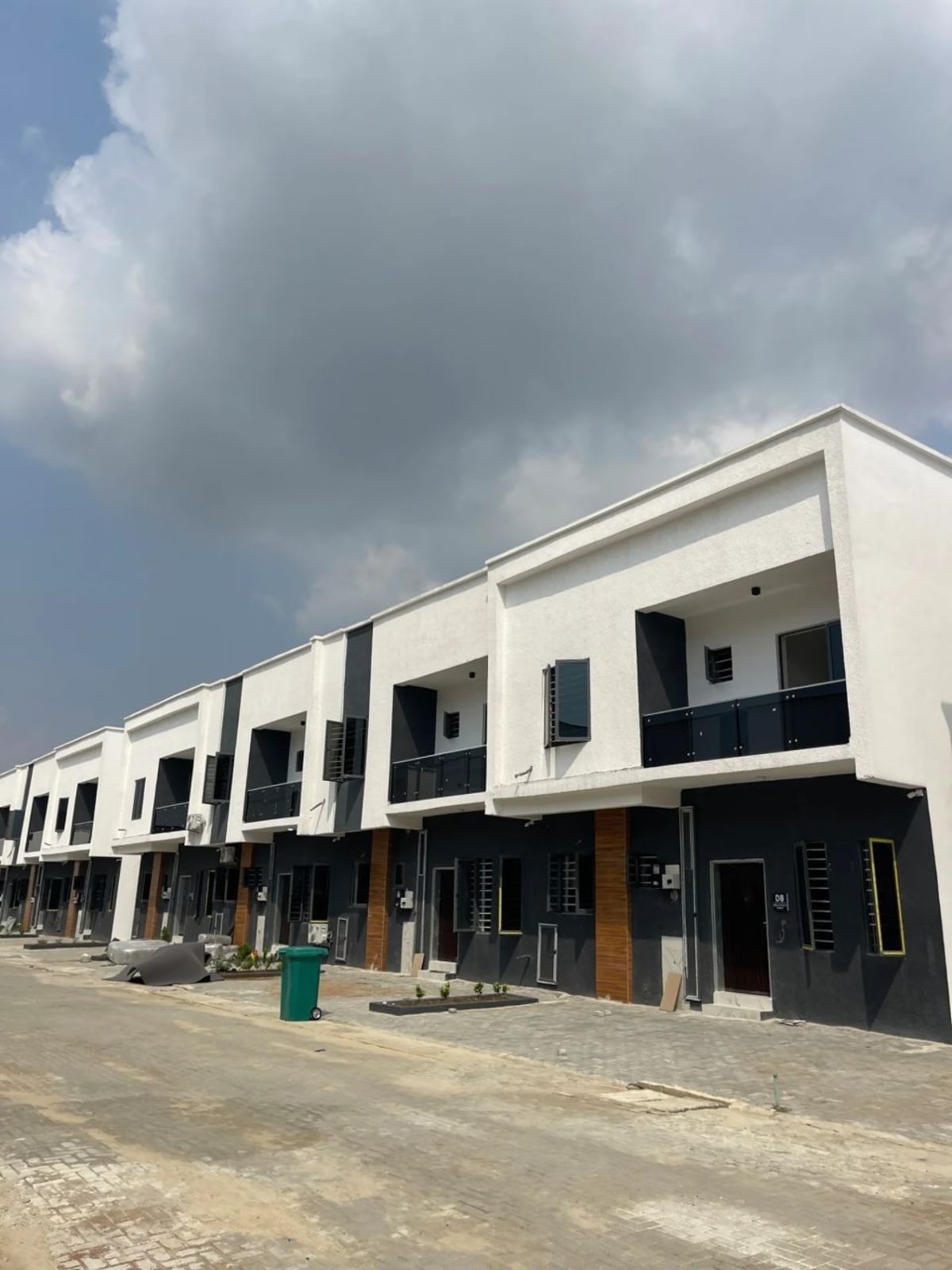 Two bedroom terrace duplex with bq (823sangotedo)