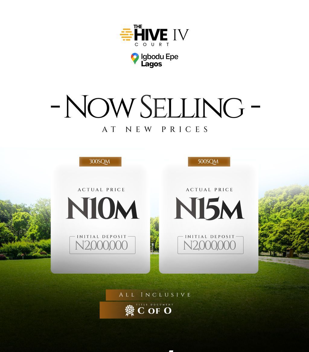 Residential land in epe with C of O (46epe)