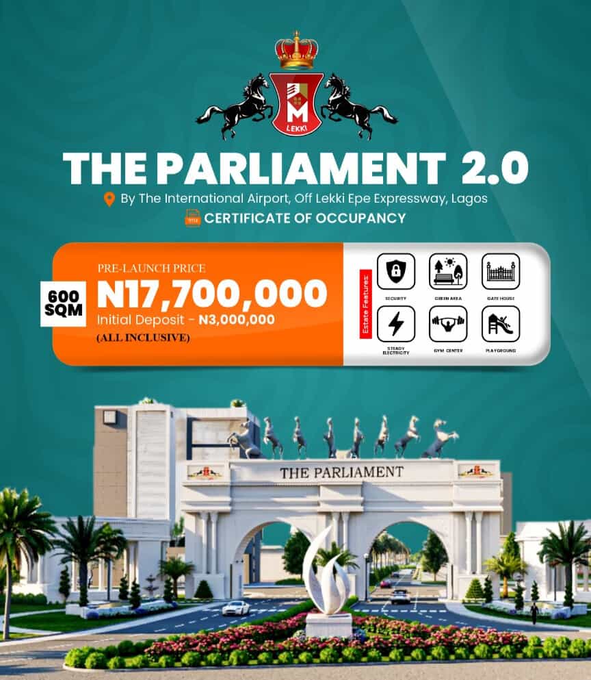 600 sqm land near the international airport (314ibejulekki)