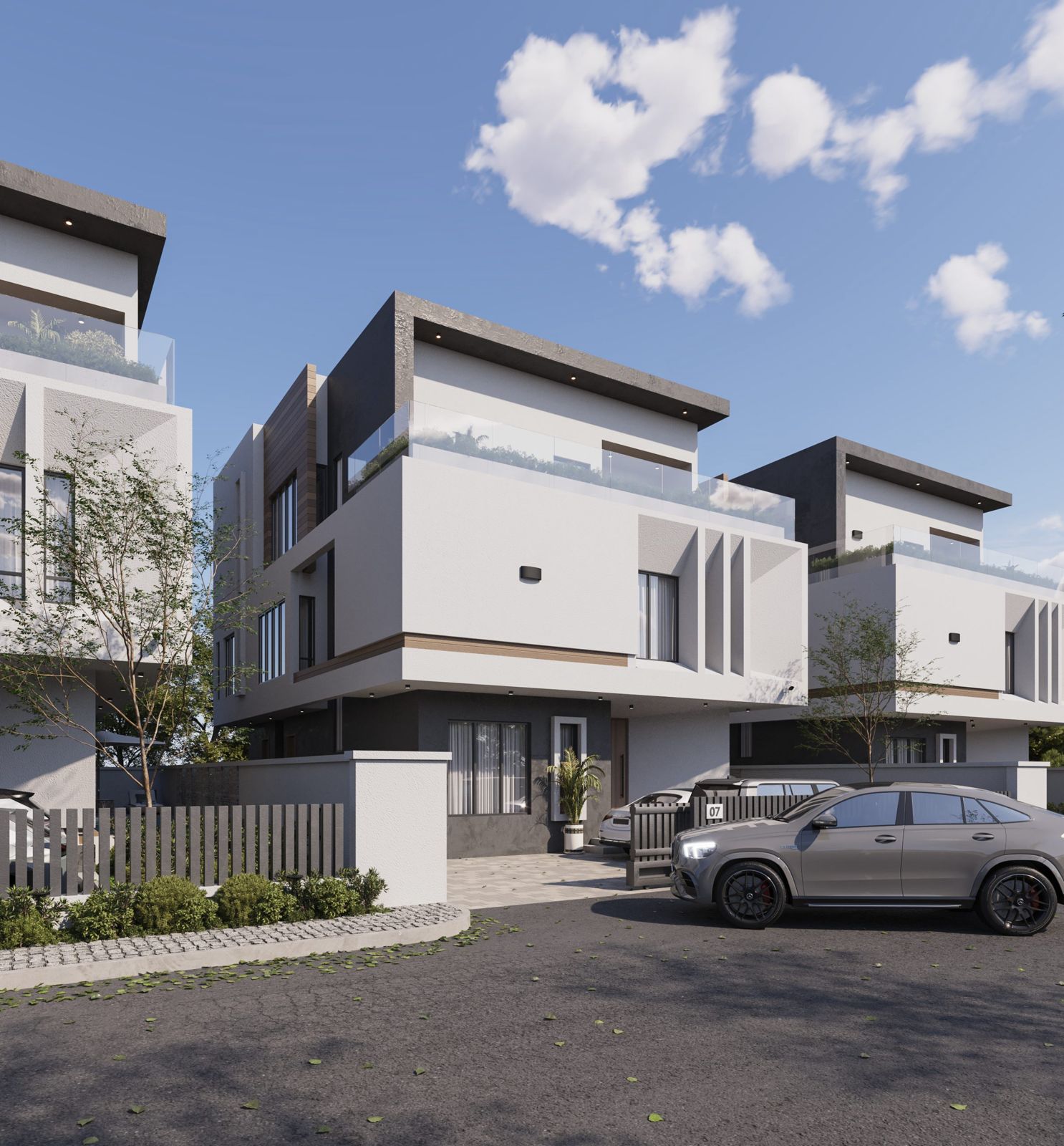 Off-plan five bedroom detached duplex