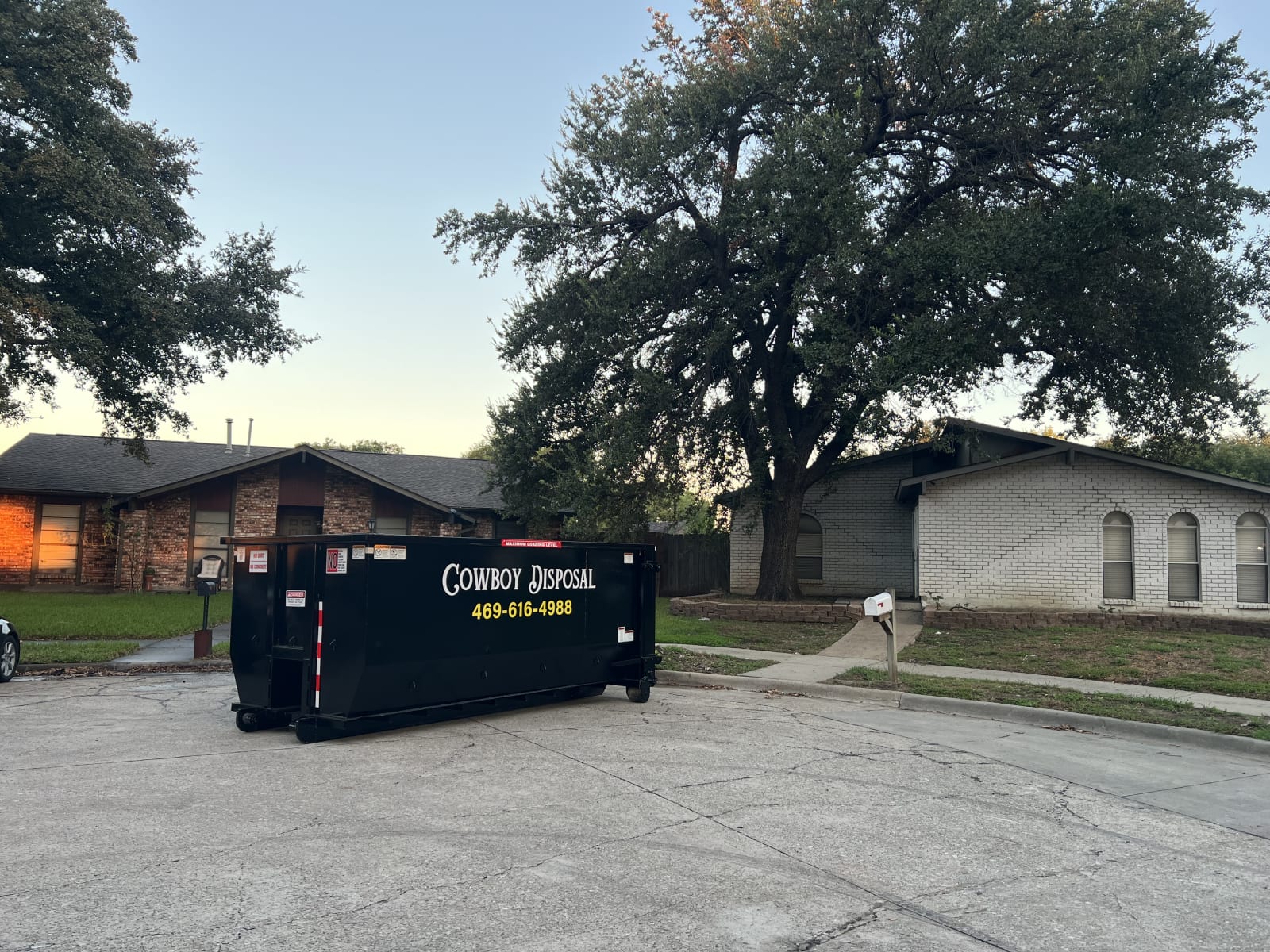 Contact Cowboy Disposal