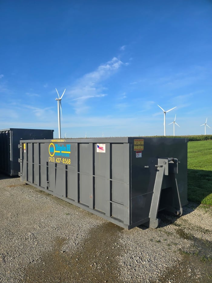 20 yard roll-off dumpster