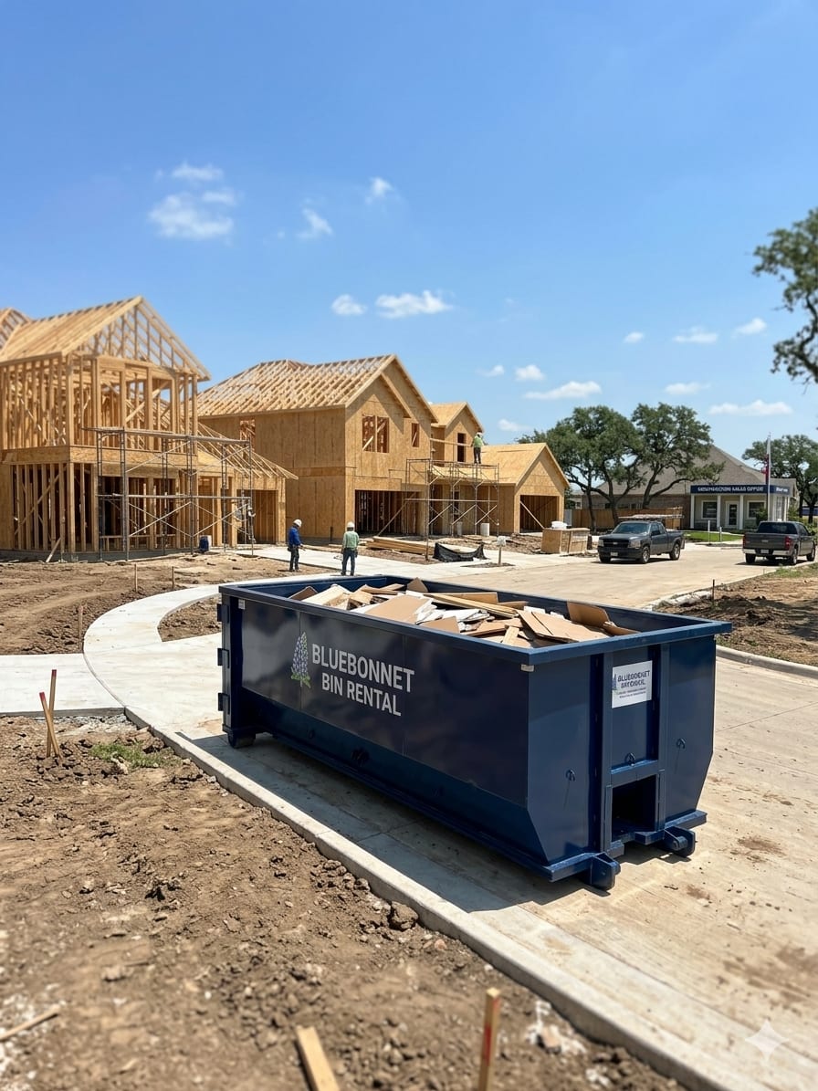 Same-day dumpster delivery and pickup San Antonio