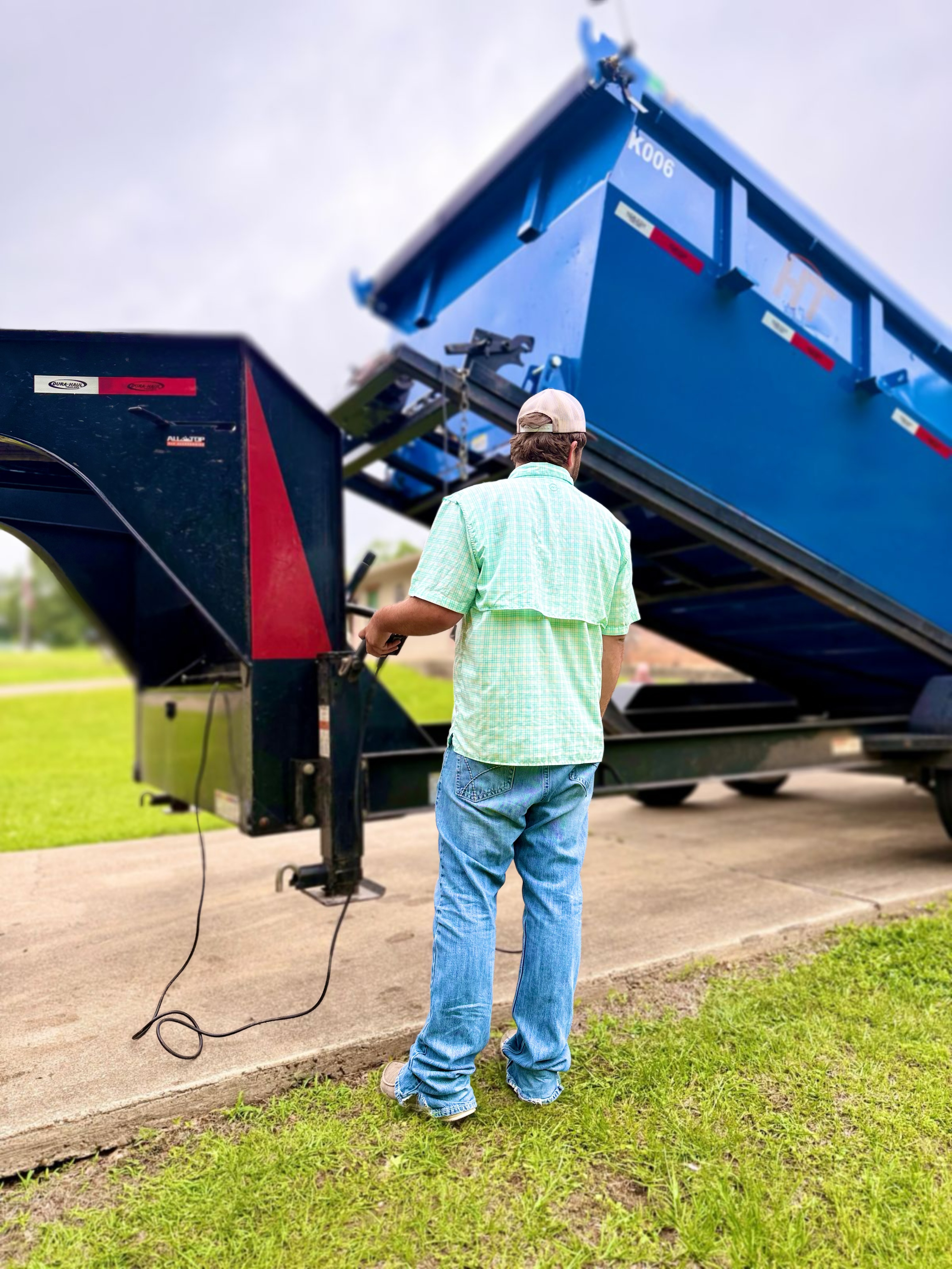 East Texas roll-off dumpster rental