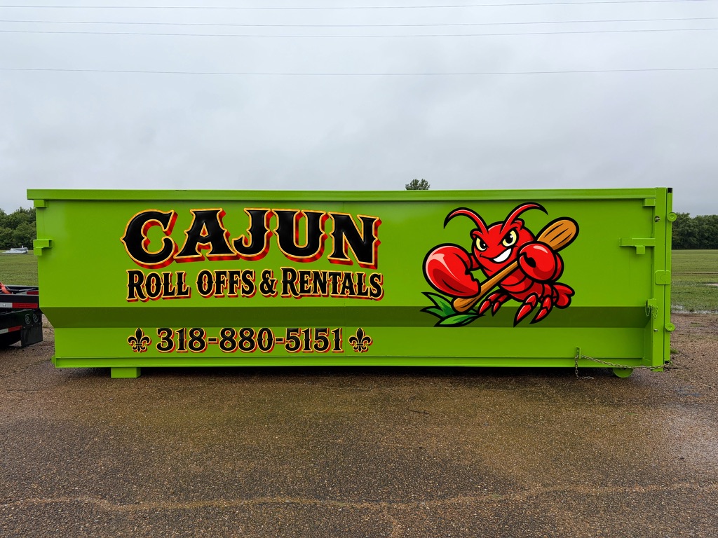 15 yard roll off dumpster rental Cenla LA