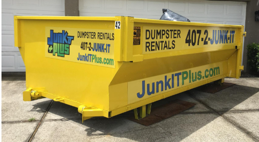 12-yard roll-off dumpster rental for small cleanouts in Orlando FL
