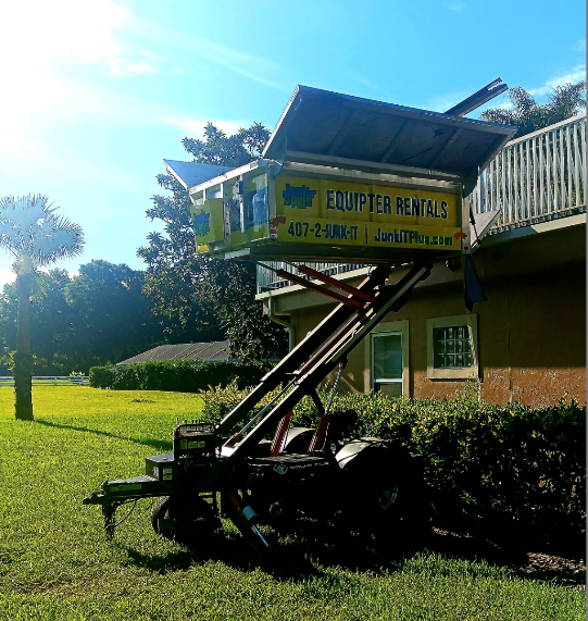 Equipter roll-off dumpster rental in Orlando Central Florida