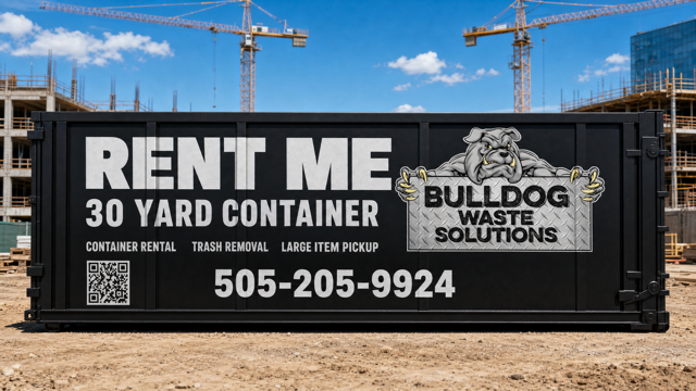 Dumpster size reference