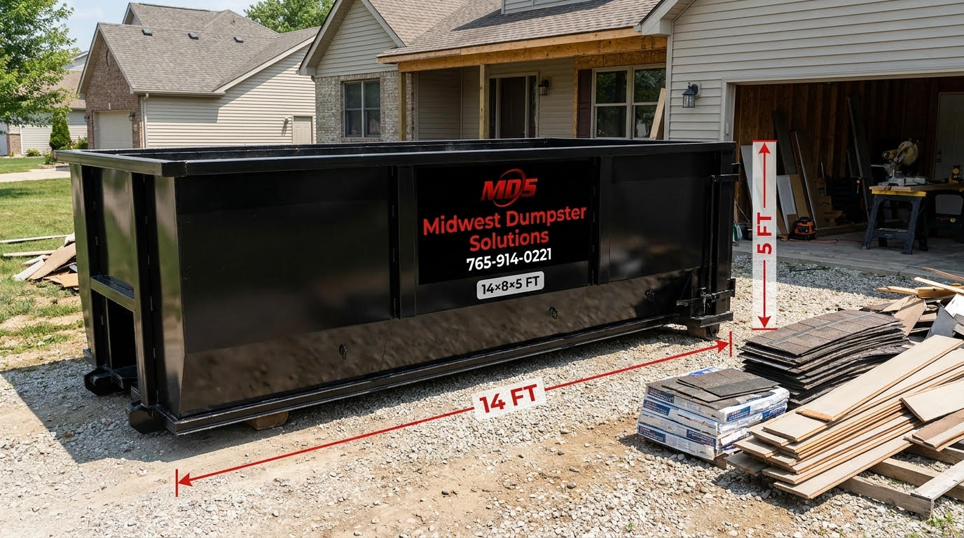 20 yard dumpster East Central Indiana