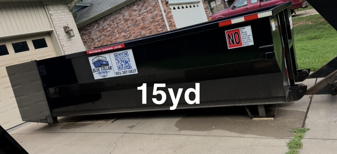 15 yard roll-off dumpster