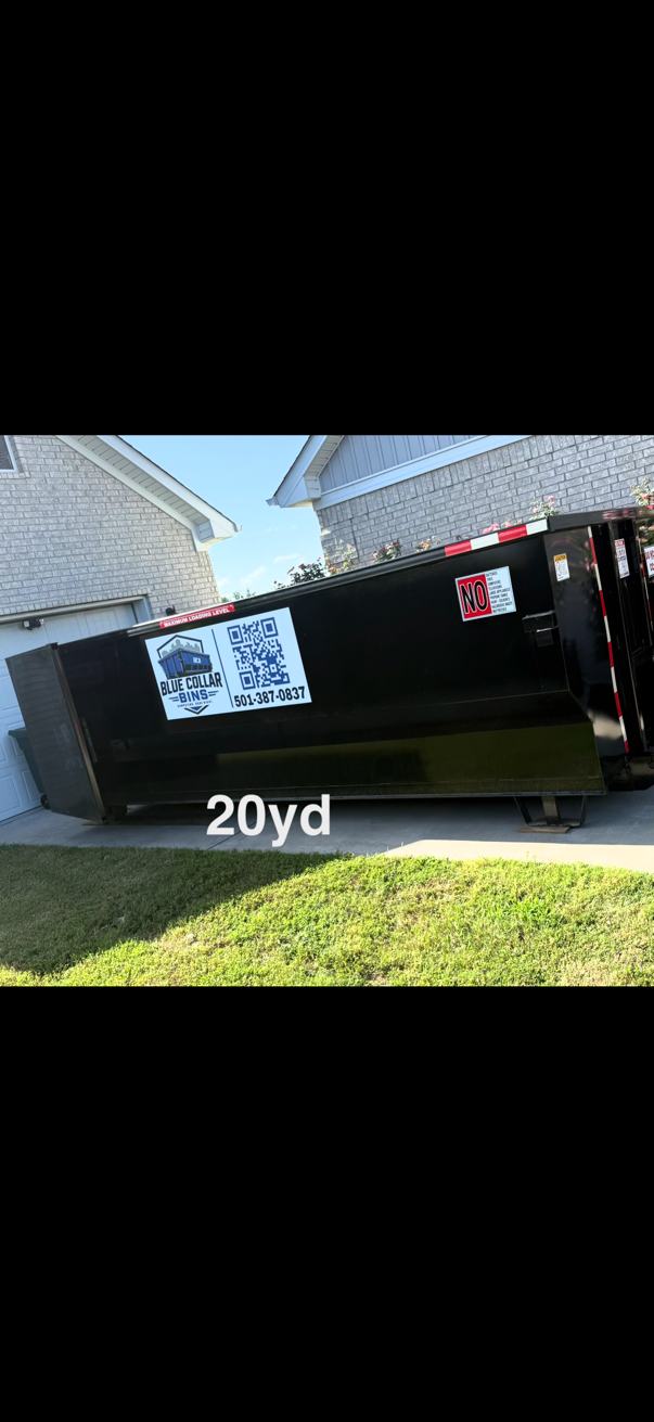 20 yard roll-off dumpster