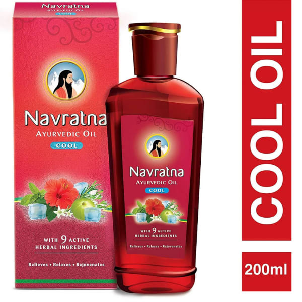 HIMANI NAVRATNA HAIR OIL HERBAL COOL, 200 ML
