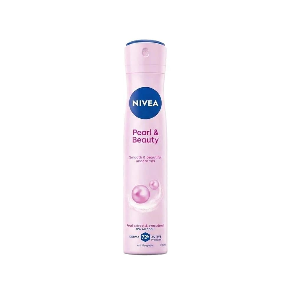 Nivea Pearl & Beauty Deodorant, Soft & Beautiful - 200ml
