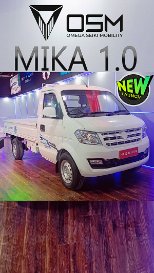 Omega Seiki Launch Mika 1.0 EV Mini Truck in Auto Expo 2023