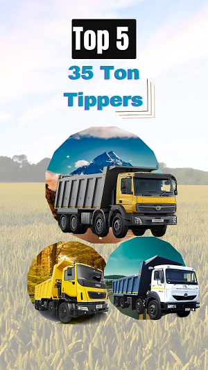 Top 5 Tippers with 35-Ton GVW