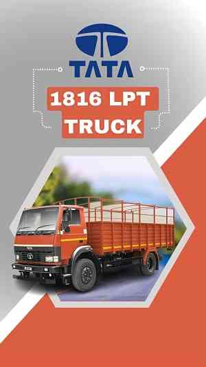 Tata 1816 LPT comes with optimum gross weight