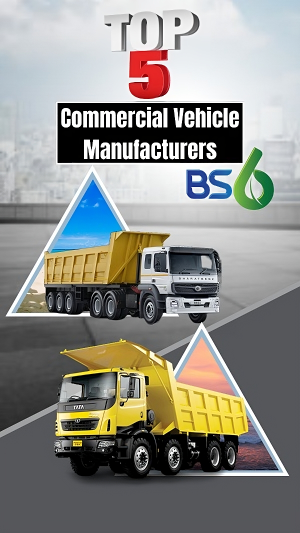 Discovering the Top 5 Commercial Vehicle Manufacturers in India