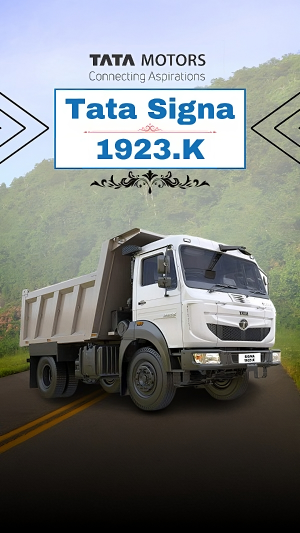 Exploring Tata Signa 1923.K Tipper for Heavy-duty Applications