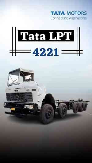 Tata LPT 4221: The Mileage King in Tata 14 Wheeler Trucks