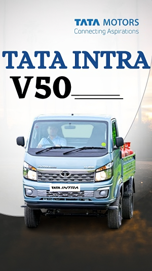 Compact yet Mighty: Introducing the Tata Intra V50 Pickup