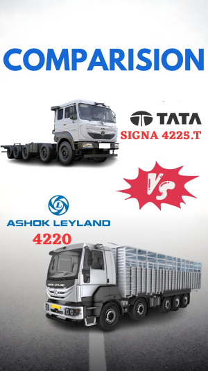 Choosing the Right 14 Wheeler Truck: Tata Signa 4225.T vs Ashok Leyland 4220