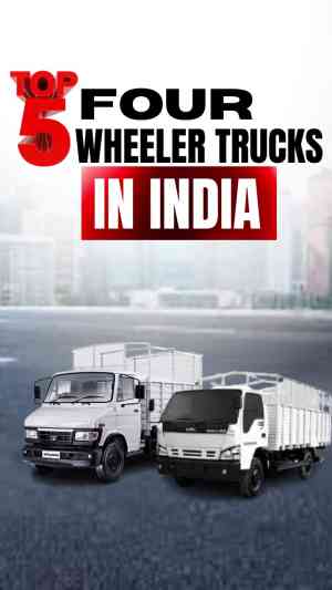 Top 5 Four Wheeler Trucks In India