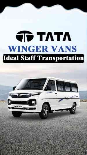 Explore Tata Winger Vans - Ideal For Staff Transportation