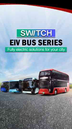 Switch EiV Bus Series - Fully Electric Solutions for Urban Transportation