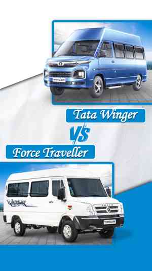 Tata Winger vs Force Traveller – Specs & Feature Comparison