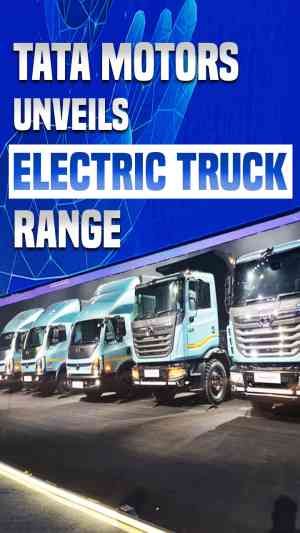 Tata Motors Unveils New Electric Truck Range | Ultra EV to Prima EV