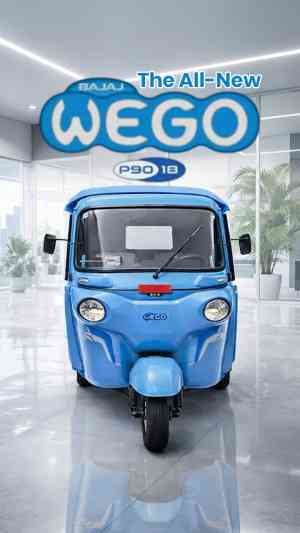 Bajaj Wego P9018 Electric 3-Wheeler – Full Details
