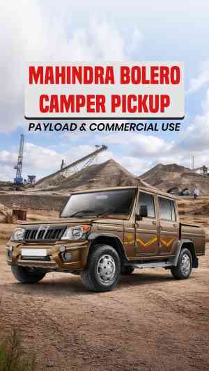 Mahindra Bolero Camper Pickup