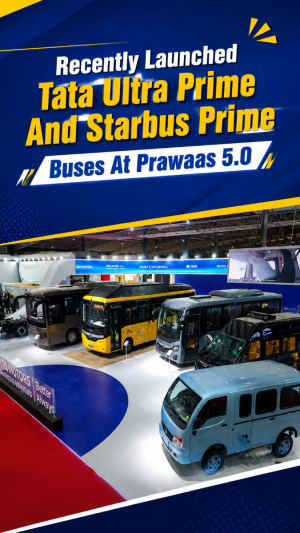 Tata Ultra Prime And Starbus Prime Buses Launched At Prawaas 5.0