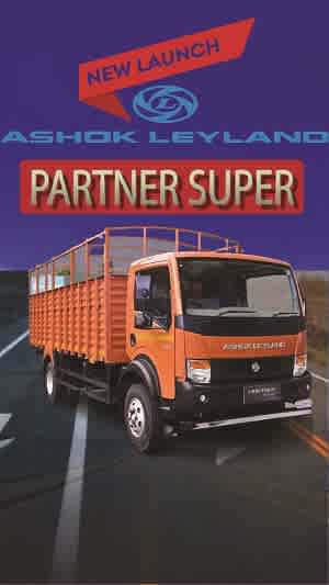 Ashok Leyland Partner Super Variant with Payload, Engine & Body Length