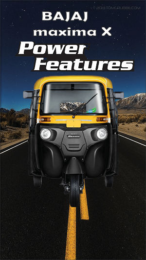 World's Largest Selling 3 Wheeler Bajaj Maxima X Wide