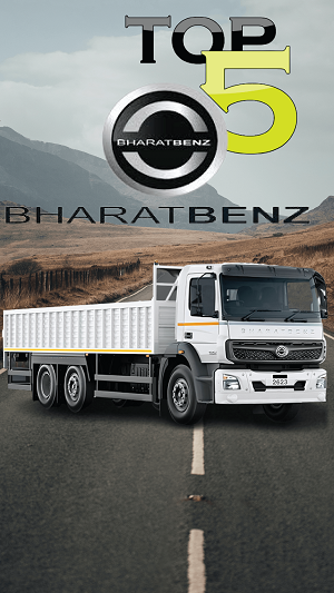 BharatBenz Top 5 Most Popular Trucks In India with Specifications