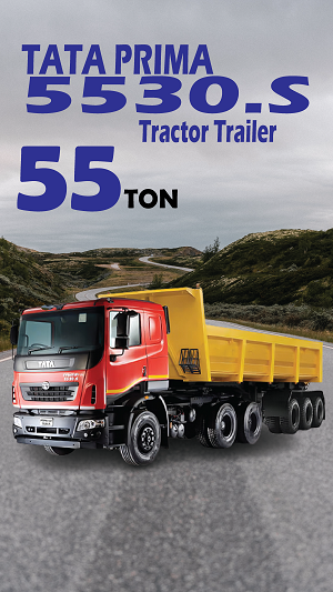 Tata Prima 5530.S Tractor Trailer - Know Full Details