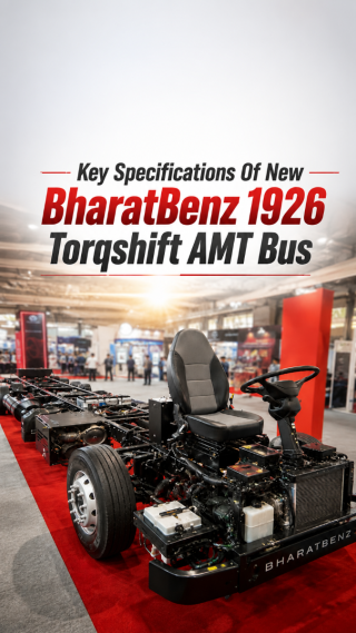 BharatBenz 1926 Torqshift AMT Bus Specifications