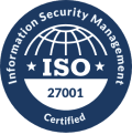 ISO 27001 badge