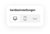 Geräteeinstellungen