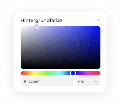 Farbauswahl