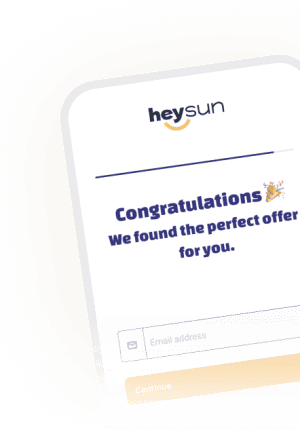 Heyflow mobile screenshot - perfect offer