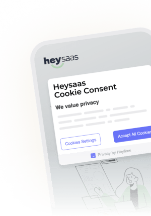 Heyflow mobile screenshot - cookie consent