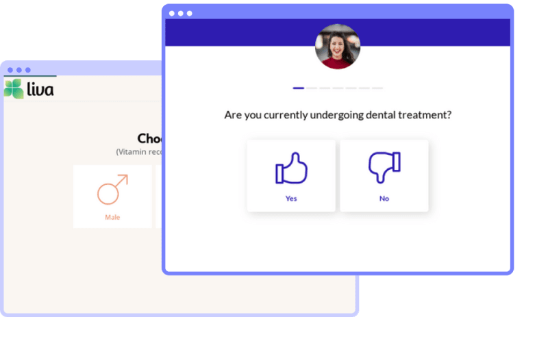 Heyflow screenshots - are you currently undergoing dental treatment