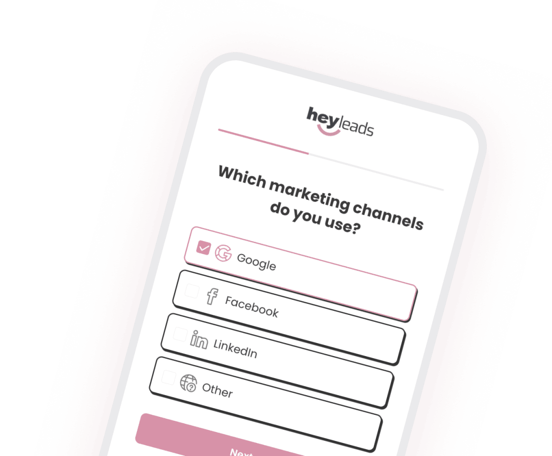 Heyflow mobile screenshot - Heyleads