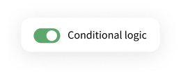 Conditional logic
